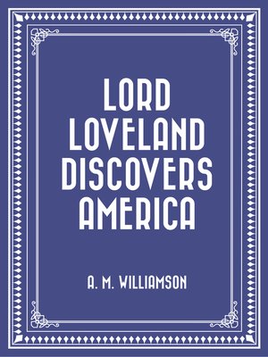 cover image of Lord Loveland Discovers America